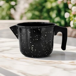 Leiteira Esmaltada 850ml Bico Caneca Fervedor Cabo Baquelite - 5