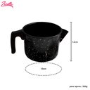 Ver imagem 3 de Leiteira Esmaltada 850ml Bico Caneca Fervedor Cabo Baquelite