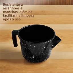 Leiteira Esmaltada 850ml Bico Caneca Fervedor Cabo Baquelite - 6