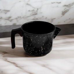 Leiteira Esmaltada 850ml Bico Caneca Fervedor Cabo Baquelite - 4