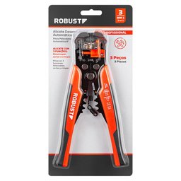 Alicate Desencapador Crimpador e Cortador de Fios Automático 3370163 ROBUST - 5