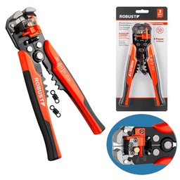 Alicate Desencapador Crimpador e Cortador de Fios Automático 3370163 ROBUST - 3