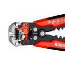 Ver imagem 4 de Alicate Desencapador Crimpador e Cortador de Fios Automático 3370163 ROBUST