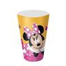 Kit Prato Refeição Infantil 4 Divisórias e Copo Melamina Minnie Mouse Disney - Tuut - 3