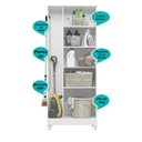 Ver imagem 5 de Armário Multiuso Jade 70cm 2 Portas Branco Moval