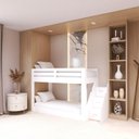 Ver imagem 4 de Beliche Montessoriano Solteiro Adulto Star Plus Casatema MadeiraOriginals Branco
