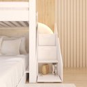 Ver imagem 7 de Beliche Casal Adulto Montessoriano Star Plus Casatema MadeiraOriginals Branco