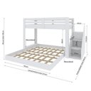 Ver imagem 3 de Beliche Casal Adulto Montessoriano Star Plus Casatema MadeiraOriginals Branco
