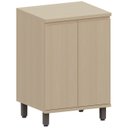 Ver imagem 1 de Balcão de Cozinha Tampo 60cm 2 Portas Pierre Carvalho L01 - Mpozenato