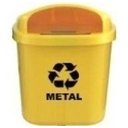 Ver imagem 3 de Cesto Individual Coleta Seletiva 40 L Para Poste Ou Parede