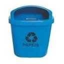 Ver imagem 6 de Cesto Individual Coleta Seletiva 40 L Para Poste Ou Parede