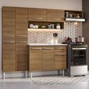 Ver imagem 1 de Armário de Cozinha Compacta 229cm com Pia Rustic Emilly Madesa 12