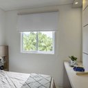 Ver imagem 2 de Persiana Rolo Blackout Pinpoint Cinza - 1,90m x 1,30m