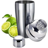 Coqueteleira Inox 750 Ml Drinks e Caipirinhas Mixer Coqueteleiro Bartender Copos Tradicional - 1