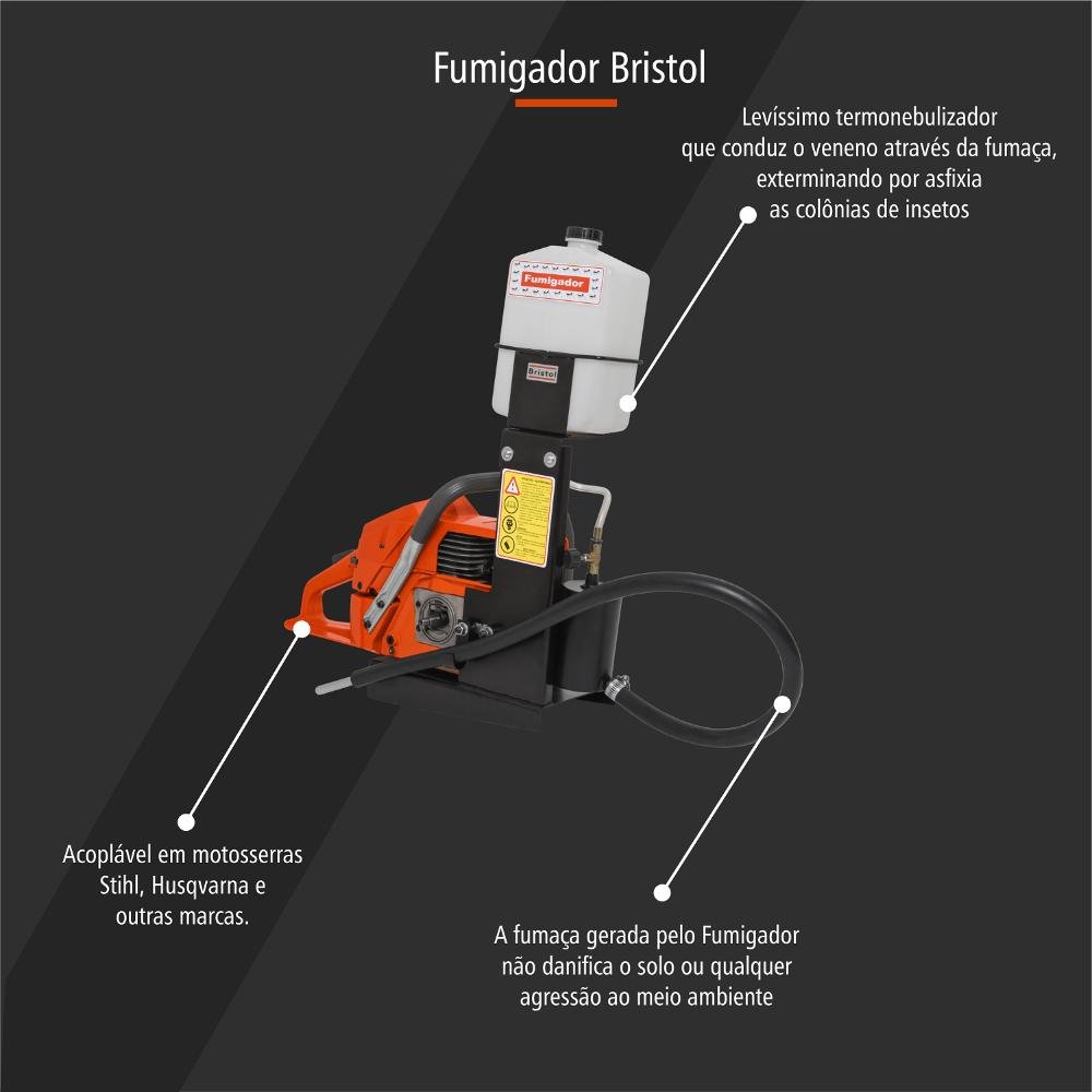 Fumigador para Acoplar Motosserra St Ms 038 380 381 382 462 - 4