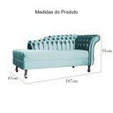 Ver imagem 6 de Divã Recamier Styllus Veludo Lado Direito