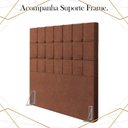 Ver imagem 5 de Cabeceira Solteiro 88 cm Lots Veludo Terracota Soon