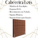 Ver imagem 3 de Cabeceira Solteiro 88 cm Lots Veludo Terracota Soon