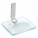 Ver imagem 4 de Saboneteira Vidro Luxo Porta Sabonete Parede Nicho Quadrado Único