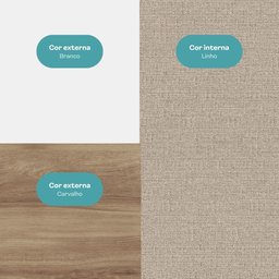 Cozinha Compacta com Armário e Balcão Arizona Glam Carraro - 11