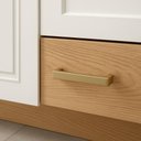 Ver imagem 4 de Puxador Dourado Piauí Alça Grossa em Zamac 160mm para Armários Cozinhas Torralba