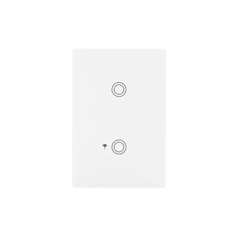 Interruptor Inteligente Touch 2 Teclas Branco Smart Link MARGIRIUS