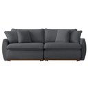 Ver imagem 6 de Sofá Cama 190 Cm Braço 15 Cm Retrátil e Reclinável Inova Meu Sofá Online