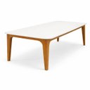 Ver imagem 3 de Mesa de Jantar Imperial 6 Lugares 160cm Moderna e Luxuosa