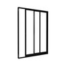 Porta de Alumínio de Correr Lateral 2 Folhas 215x160cm Lucasa Ideale - 1