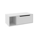 Ver imagem 2 de Gabinete para Banheiro 80cm 1 Porta Tecno Mobili Bn3644 Branco