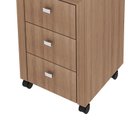 Ver imagem 2 de Gaveteiro com Rodízio Me4108 Amêndoa Tecnomobili