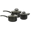 Ver imagem 3 de Jogo 3 Peças: 1 Caçarola e 2 Panelas Antiaderentes Pretas