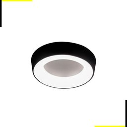 Plafon Apollo 35 X 35cm Led 16,8w 3000k Bivolt | New Line-preto - 2