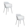 Kit com 2 Cadeira Marcela Montreal Jantar 140pp Cor:branco - 1