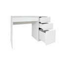 Ver imagem 5 de Mesa de Escritório Ditália 4 Gav C/tampo Vidro Pe-150 Cor:branco