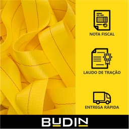 Cinta de Reboque Personalizada Budin ? 40 Toneladas, 9 Metros, Manilhas 3/4 ? Ideal para Veículos Le - 10