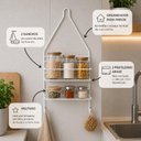 Ver imagem 5 de Porta Shampoo Duplo para Registro com 2 Prateleiras