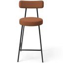 Ver imagem 5 de Kit 03 Banquetas Baixa para Cozinha Sala de Jantar Bar Bancada Milão L02 Bouclê Terracota - lyam dec