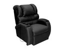 Ver imagem 5 de Poltrona Reclinável Imperial Motorizada Suede com Lift:preto 381