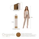 Ver imagem 4 de Balcão de Cozinha Porta Condimentos 1 Porta 20cm com Rodapé e Tampo 100% BP Organic Marrom/Nature/Sa