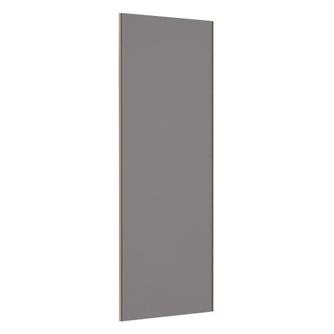 Porta de Correr Closet 80cm com Puxador Perfil Champagne sem Kit Ferragem Prime Luciane Móveis
