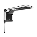 Ver imagem 1 de Chuveiro Acqua Duo Ultra Eletrônico Preto e Cromado Lorenzetti 220v 7800w