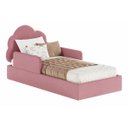 Ver imagem 2 de Cama Infantil Nuvem Montessoriana com Colchão Rosa - Bgaspari