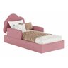 Cama Infantil Nuvem Montessoriana com Colchão Rosa - Bgaspari - 2