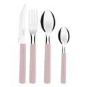 Ver imagem 2 de Jogo de Talheres 16 Peças Tramontina Gamboa 23197300 Rosa
