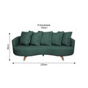 Ver imagem 3 de Sofá 2 Lugares 220cm Capri Verde