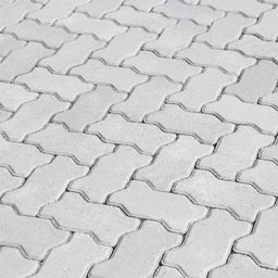 Forma Plástica Bloquete 16 Face Duplo Calçada 2pcs 24x10x6 - 4