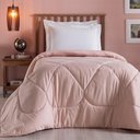 Ver imagem 2 de Edredom Solteiro Unique Dupla Face 200 Fios 1 Peça - Rose