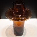 Ver imagem 4 de Vaso Decorativo Enfeite Planta Vintage Vidro 29x20x20cm Âmbar