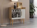 Ver imagem 2 de Aparador Mesa para Café Madri Cinamomo/ Off White - Bela Móveis